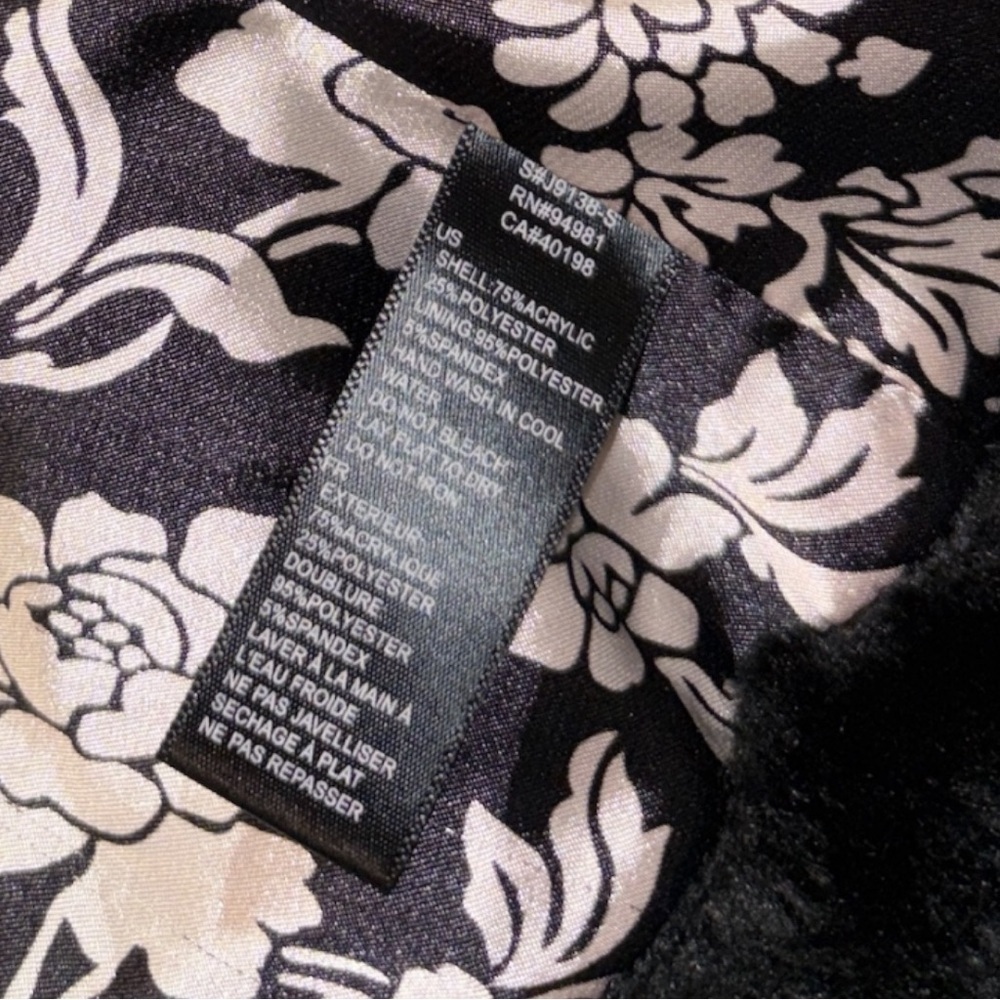 Vintage Elegant Women’s Black Sheared Faux Fur jacket Coats Size M - Picture 4 of 6